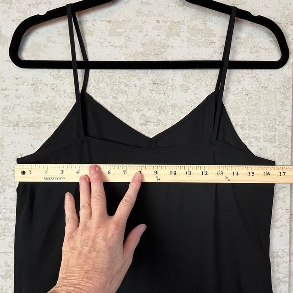 Selected Femme Black Slip Dress Size 36 USA 8 Cocktail Party Date Old Money - Picture 12 of 15